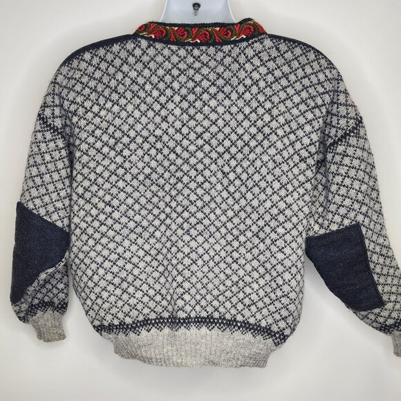 Vintage Volund Norway Thick Wool Sweater (M) - Picture 2 of 8
